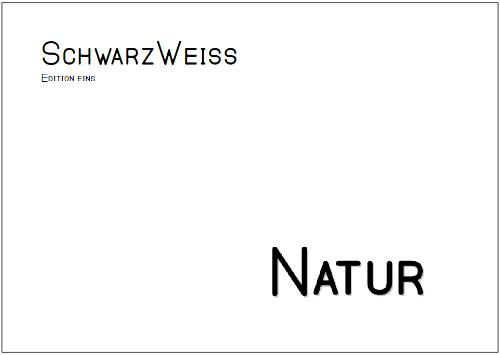 e-Book Natur SchwarzWeiss
